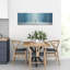 Walking In Blue Rain by Ekaterina Ermilkina - Wrapped Canvas Panoramic Print-212562140