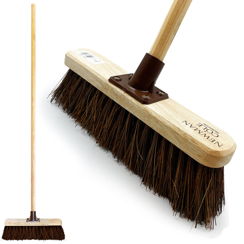 Newman And Cole Push Brooms with Replaceable Head