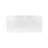 Frost 3" x 6" Subway Blanco Glossy Ceramic Wall Tile