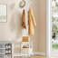 Steel Freestanding 12 - Hook Coat Rack-895484774