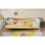 Lit double pour enfants, lit plateforme double en bois avec tête et pied de lit-121061643-121061641