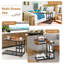Adjustable Height Steel Writing Desk