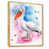 Toile naturelle avec cadre flottant