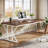 Metal Base Computer Desk-441314343-441314342