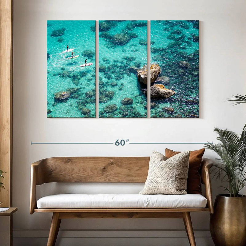 Senne Ocean Surfers, 32" H x 50" W
