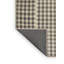 Noir abstrait/beige Tapis décoratif-101905089