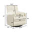 Fauteuil inclinable manuel en velours côtelé Bocaton-1627279675