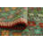 One-of-a-Kind 5' x 6'5" New Age Rectangle Wool Area Rug in Blue and Red