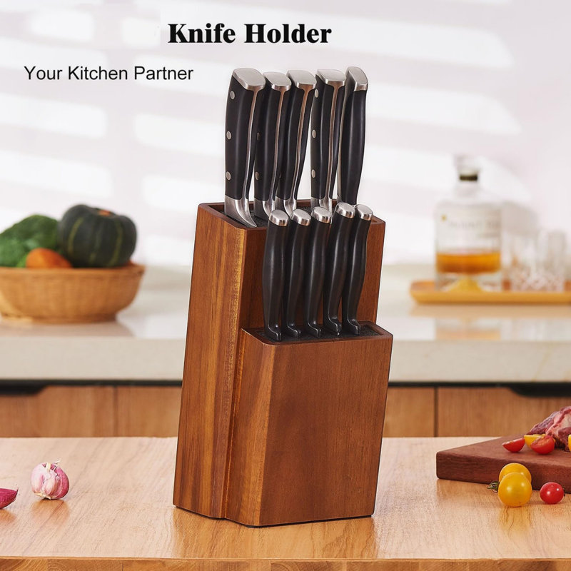 MforStyle 2 Slot Universal Knife Block