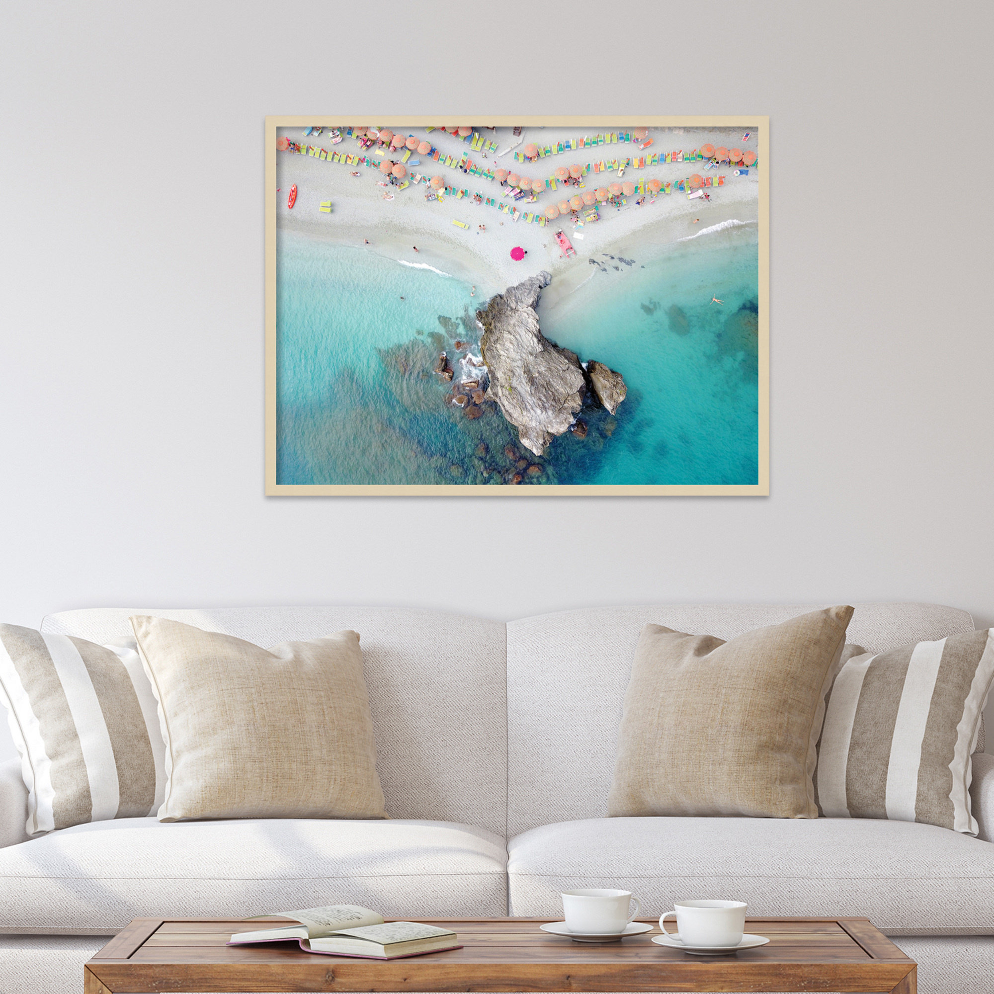Monterosso 8, 31" H x 41" W, Brown