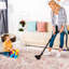 Tapis beige lavable à poils courts 2 pi 6 po x 10 pi pour la chambre à coucher, le salon, la cuisine et le coin-repas
