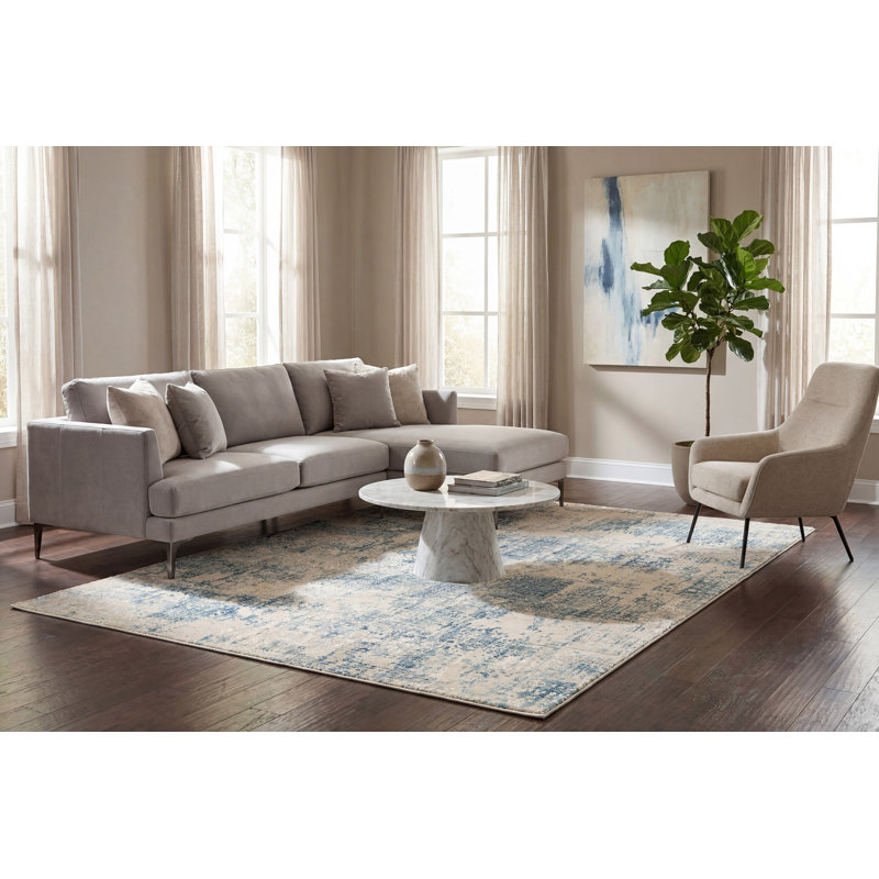 Shaniya Abstract Indoor Rug, Rectangle 2' x 3'11"