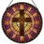 Panneau de vitrail 12 "H Cross Radiance-989506444