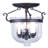 Glass Semi Flush Mount-2047417797