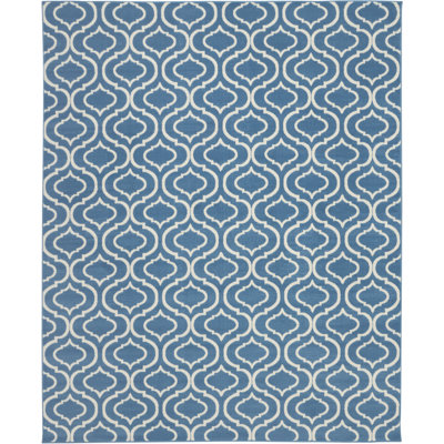 Tapis bleu Sheron