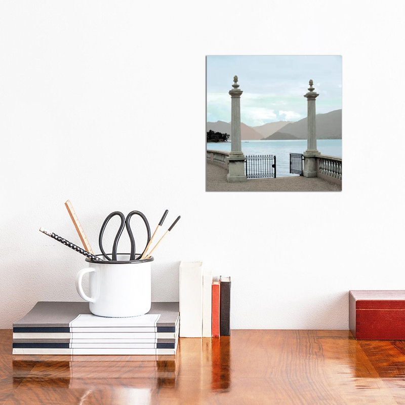 Harbor Garden Gates by Alan Blaustein - Wrapped Canvas Print, 30.48 cm H x 30.48 cm W