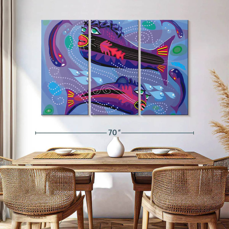 Brampt Latin Lovers, 48" H x 74" W