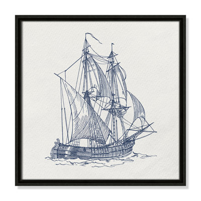 Into the Sea I Print by Kimberly Allen