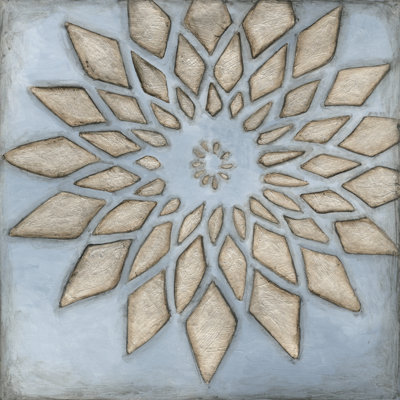 Silver Filigree I by Megan Meagher - 1 Piece Wrapped Canvas Wall Art