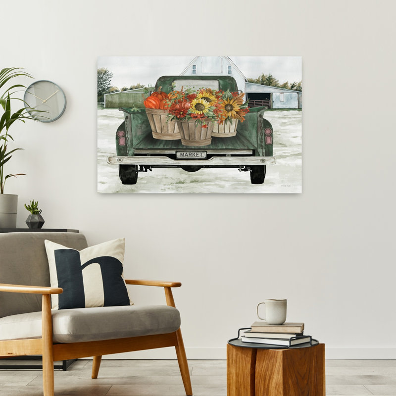 Art contemporain d'automne, H 24 po x l 36 po