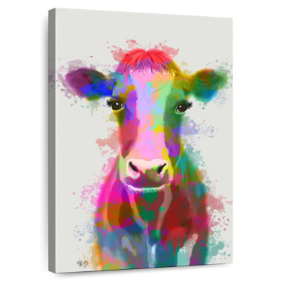 Brampt Rainbow Splash Cow