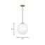 Luminaire suspendu sphérique à 1 lumière à DEL Meri-1258372731-1258372728-1226852995