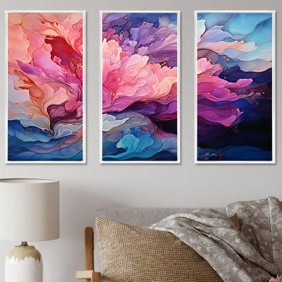 «Lumpkin - Aurora Borealis», ensemble de reproductions d'art mural
