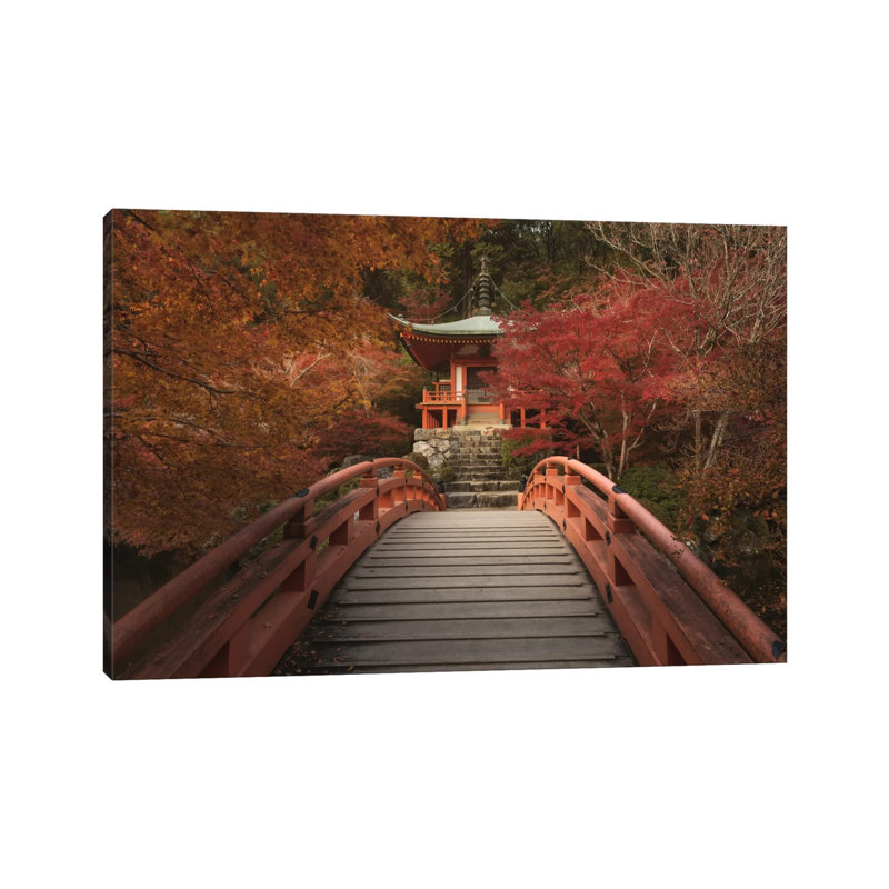 Autumn In Japan IV by Daniel Kordan - Print on Canvas, 101.6 cm H x 66.04 cm W x 1.91 cm D, Wrapped Canvas
