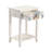 Harrel Solid Wood End Table with Storage
