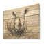 Mighty Strong Rhinoceros I - Rhinoceros, art sur bois de pin naturel-101403190