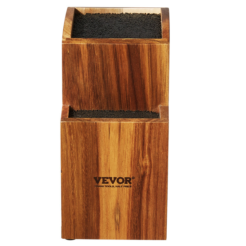 VEVOR 2 Slot Universal Knife Block