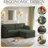 Maelina 3-Piece Corduroy Modular Sectional-999701654