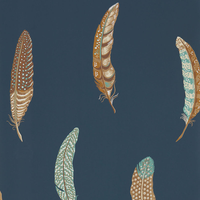 Lismore Wallpaper, Indigo