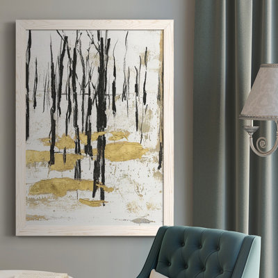 Gilded Winter I - peinture à cadre unique