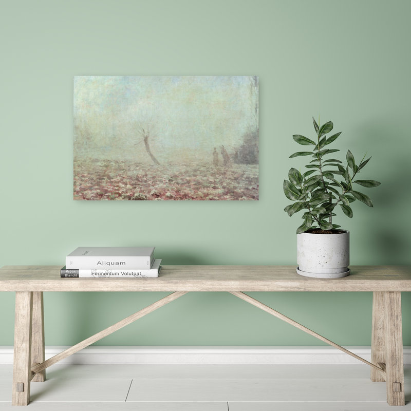 Paysage, 1874 Architecture contemporaine Affiche murale de paysage, H 16 po x l 24 po