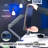Black Pneumatic Arm Single Monitor Desk Mount