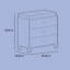 Commode 3 tiroirs California-103546354