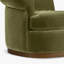 Fauteuil pivotant avec accoudoirs roulés Gracie English-1267589526