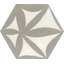 Hosta 8 in. x 9 in. Matte Tile-39324598