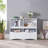 Toy Storage Organizer with Bookcase, Kid's Multi Shelf Wooden Cubby for Books
