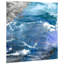 Glistening Tide A and B - Sans cadre, ensemble de reproduction d'art sur verre