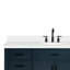 Meuble-lavabo simple en bois massif Tidworth avec plateau en quartz blanc de 1,5 po-1171835466-1205209738