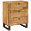 50cm W Solid Wood Bedside Table