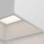 Downtown Square Dimmable LED Outdoor Flush Mount With Built In Color Temperature Switch from 3000K/3500K/4000K-1344090011-1344090009