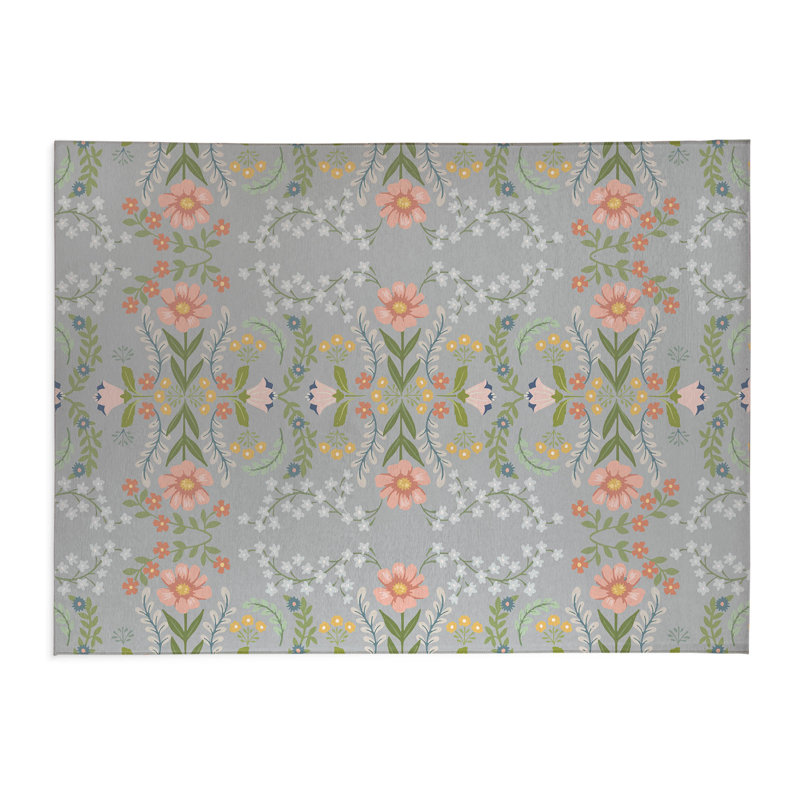 Tapis à linge Cecelia, Gris ardoise, Rectangulaire 2 pi x 3 pi