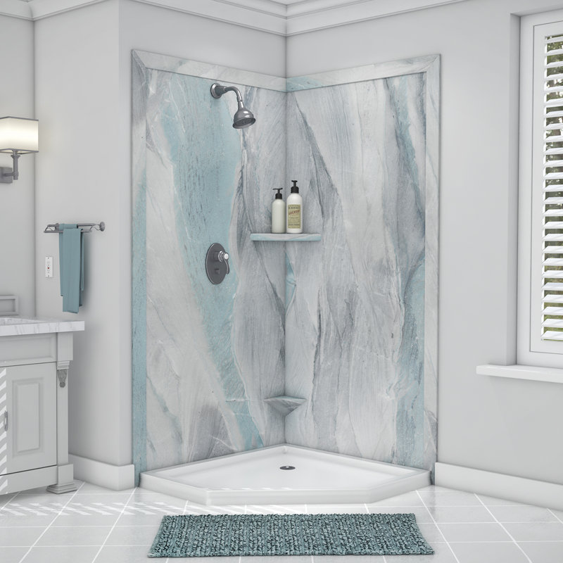 FlexStone 10" Shave Shelf in Triton, Triton