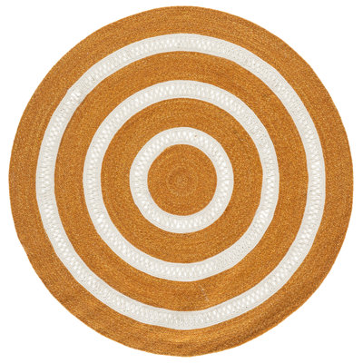 Braided Hand Woven No Pattern Indoor Rug