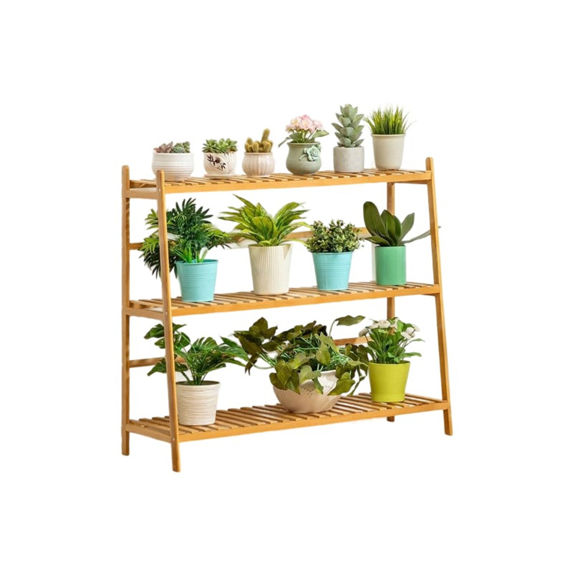 Dakota Fields Balcony Plant Stand With Foldable Flower Racks - Wayfair ...