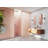 Illume 31.5 in. x 78 in. Fully Frameless Wall Hinge Shower Door-16258010