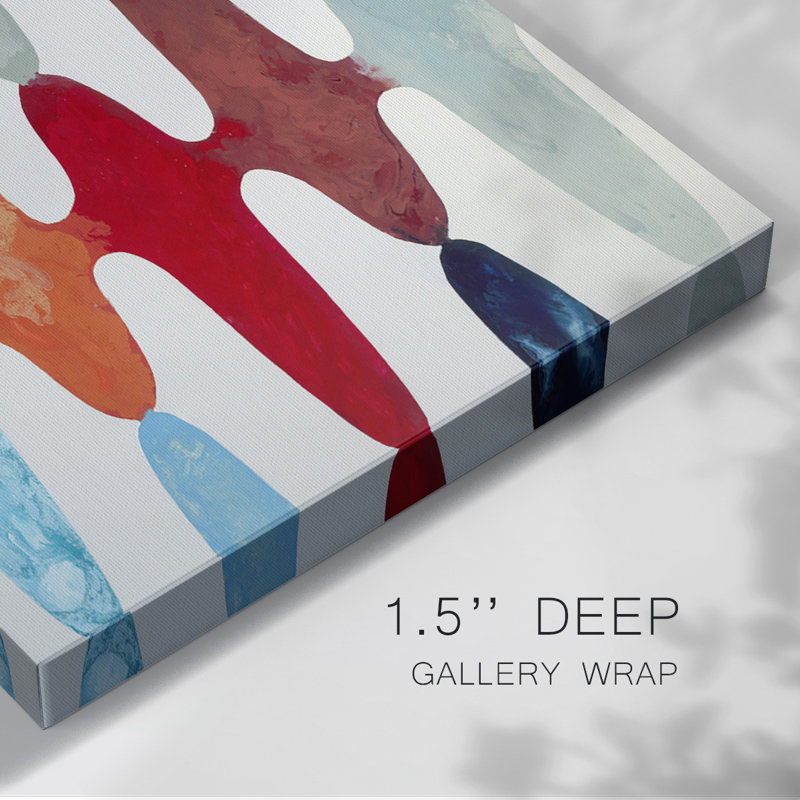 Ever Flowing - Toile tendue avec châssis, H 24 po x l 36 po
